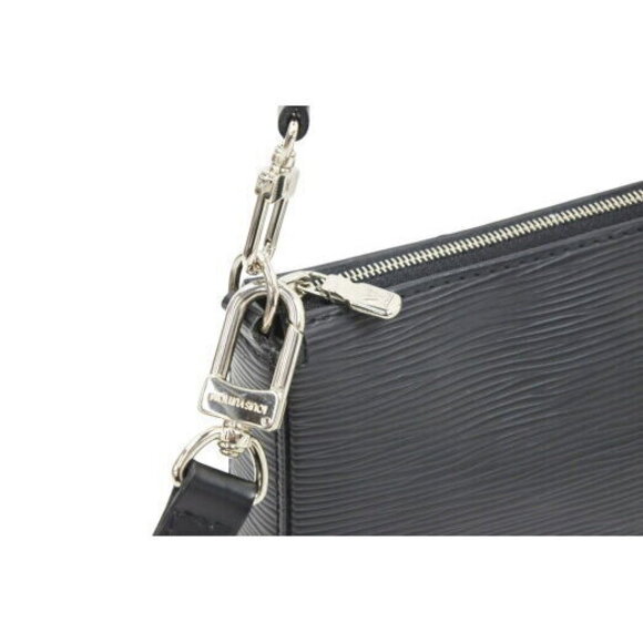 Louis Vuitton Pochette Accessoires Shoulder Bag Epi Leather Black - Picture 5 of 8